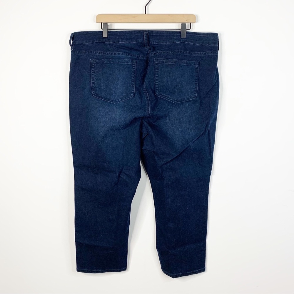 Torrid Skinny Leg Blue Denim Stretch Jeans NWT 22 - Picture 2 of 6